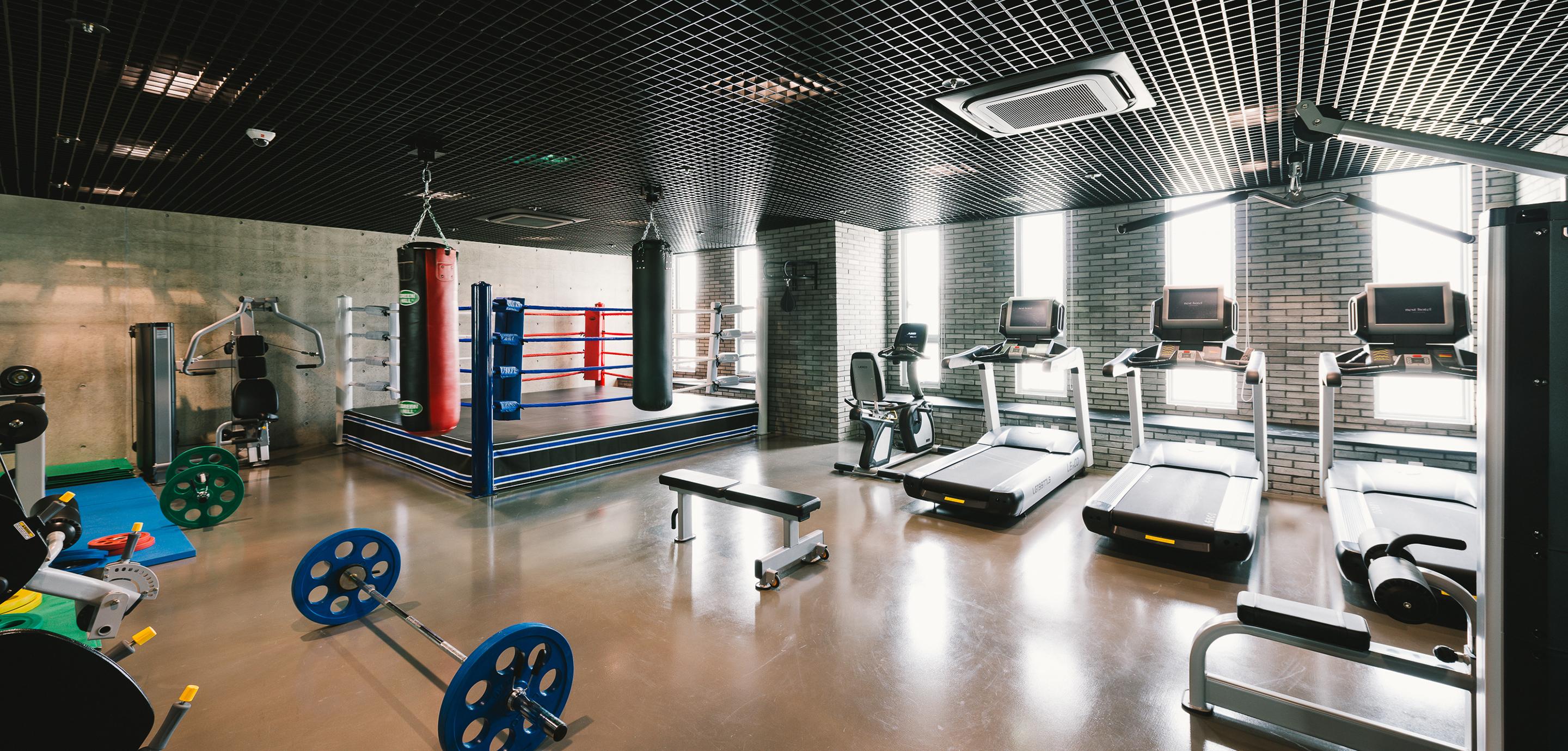 Nest Hotel Incheon Ngoại thất bức ảnh A gym