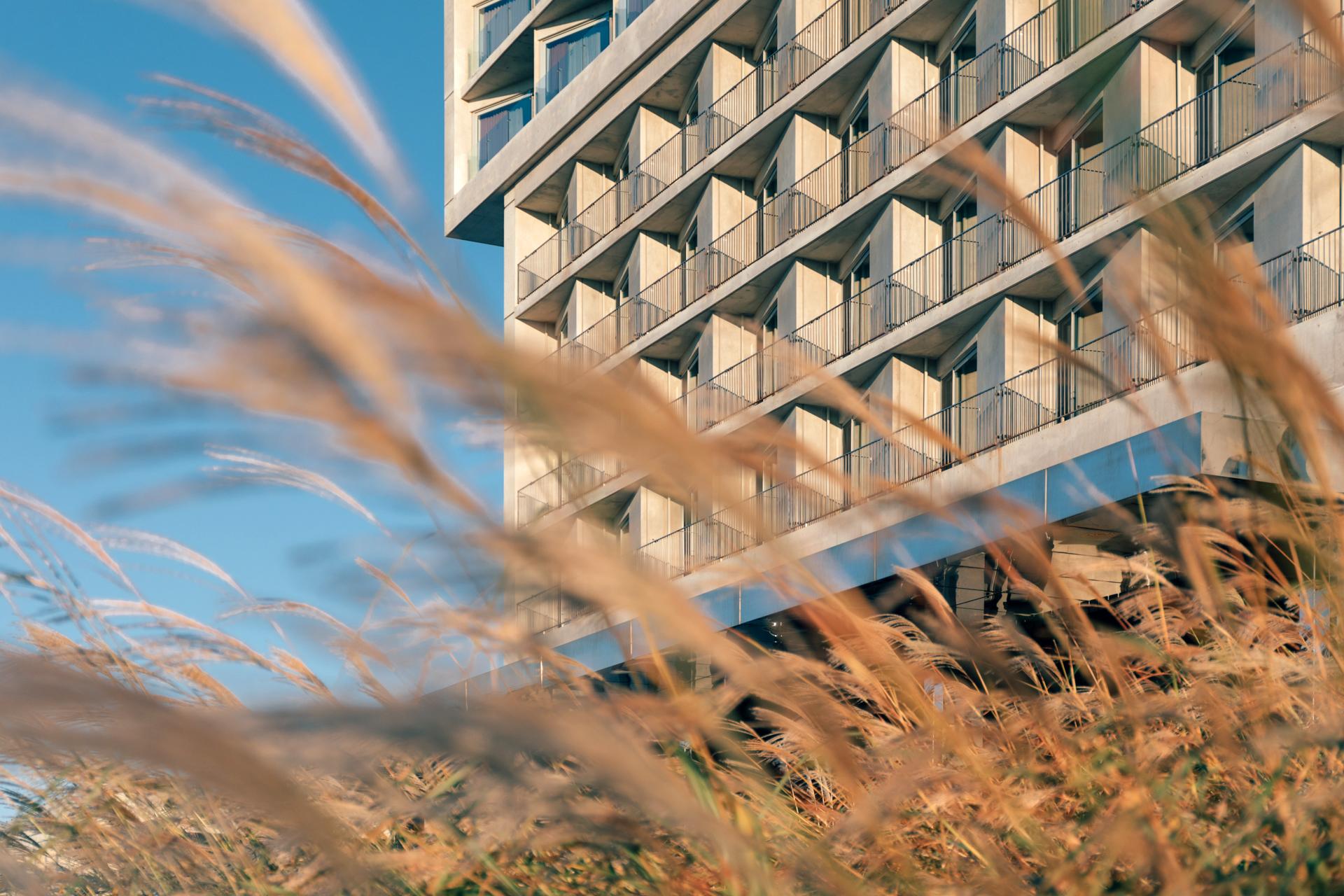 Nest Hotel Incheon Ngoại thất bức ảnh The new building of the University of Applied Sciences